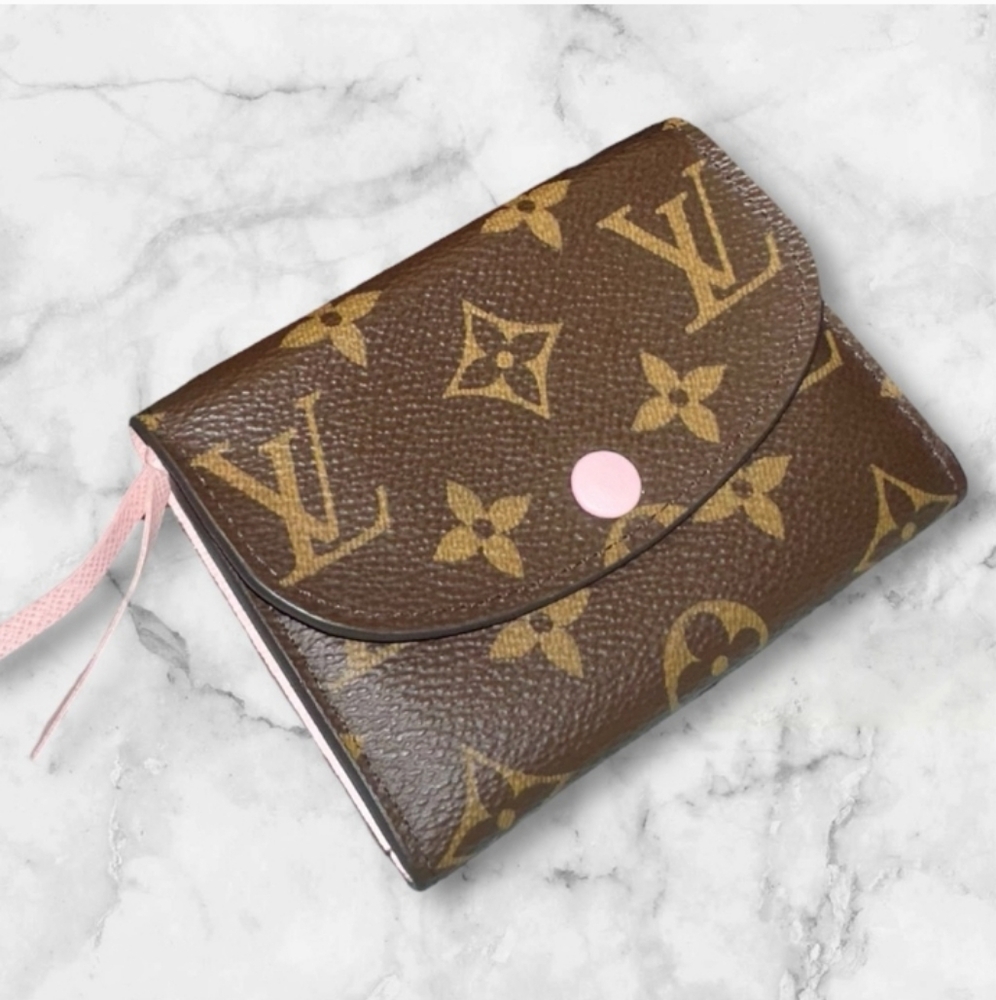 Louis Vuitton Rosalie Coin Wallet - Rose Ballerine Pink - LIKE NEW